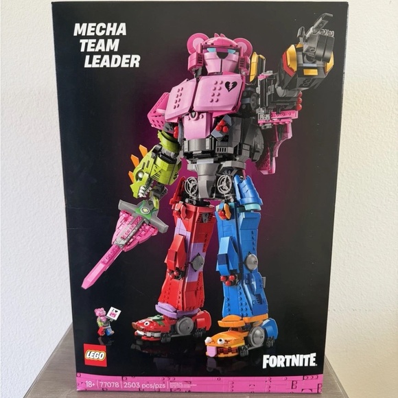 Meet the Posher Other - LEGO Fortnite Mecha Team Leader Kids Toy - Pink / Multicolor